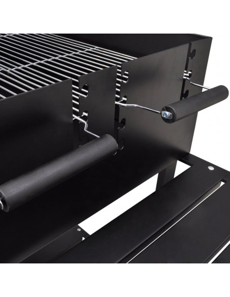 Supporto per BBQ a Carbonella con 2 Ruote