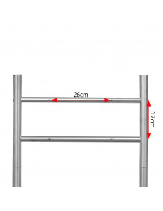 Supporto per la casetta della posta in acciaio inossidabile