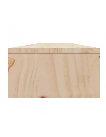 Supporto per Monitor 100x24x13 cm in Legno Massello di Pino