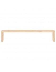 Supporto per Monitor 50x27x10 cm in Legno Massello di Pino