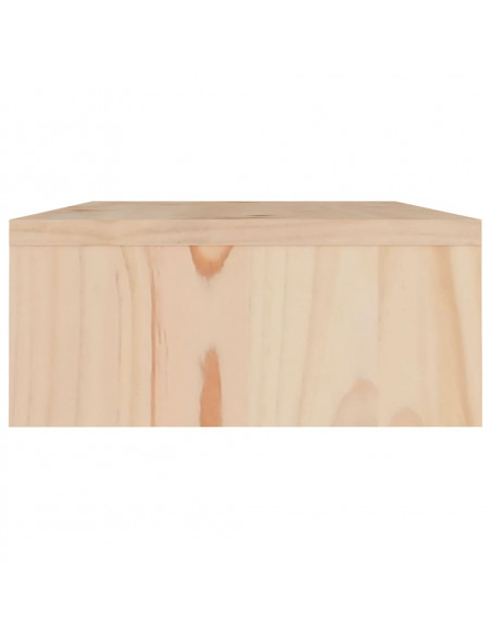 Supporto per Monitor 60x24x10,5 cm in Legno Massello di Pino