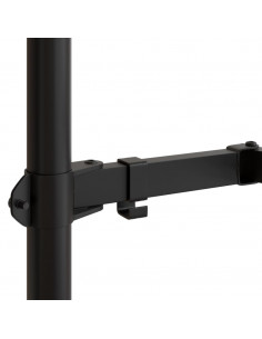 Supporto per Monitor in Acciaio Nero VESA 75/100 mm
