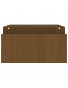 Supporto per Monitor Miele 100x27,5x15cm Legno Massello di Pino