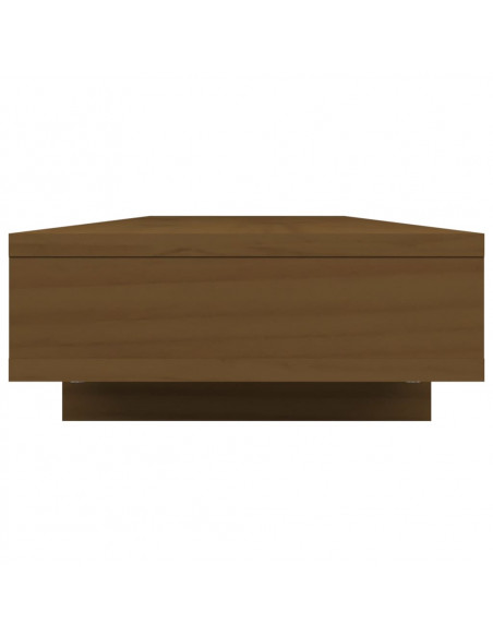 Supporto per Monitor Miele 100x27x14 cm Legno Massello di Pino