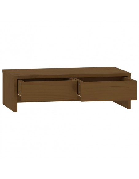 Supporto per Monitor Miele 50x27x15 cm Legno Massello di Pino