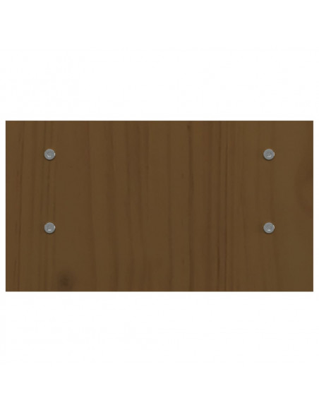 Supporto per Monitor Miele 50x27x15 cm Legno Massello di Pino