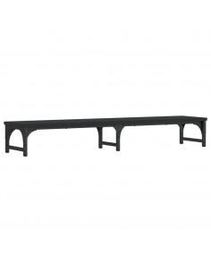 Supporto per Monitor Nero 105x23x15,5 cm Legno Multistrato