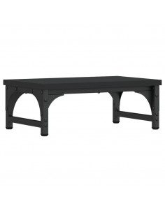 Supporto per Monitor Nero 37x23x14 cm Legno Multistrato