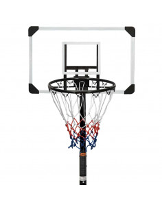 Supporto per Pallacanestro Trasparente 216-250 cm Policarbonato
