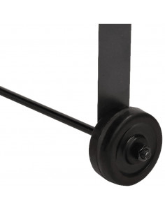 Supporto per Piante Antracite 100x54,5x100 cm Acciaio Zincato