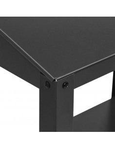 Supporto per Piante Antracite 75,5x54,5x100 cm Acciaio Zincato