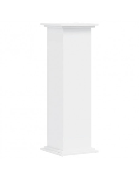 Supporto per Piante Bianco 33x33x100 cm in Truciolato