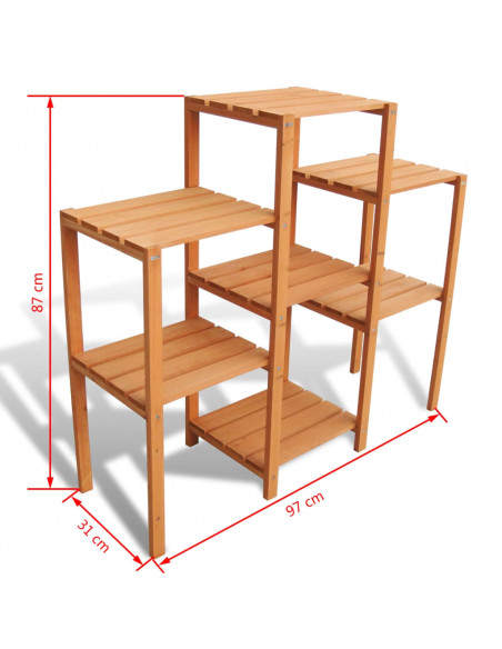 Supporto per Piante da Giardino 97 x 31 x 87 cm