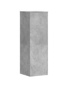 Supporto per Piante Grigio 33x33x100 cm in Truciolato