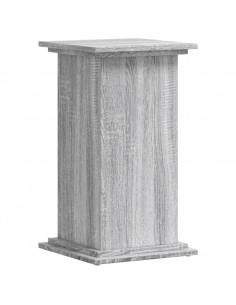 Supporto per Piante Grigio Sonoma 33x33x60 cm Legno Multistrato