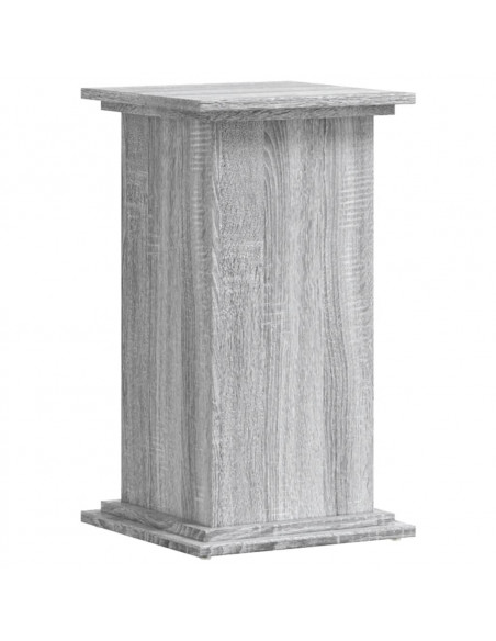 Supporto per Piante Grigio Sonoma 33x33x60 cm Legno Multistrato