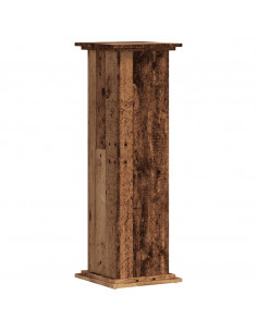 Supporto per Piante Legno Vecchio 33x33x100 cm in Truciolato