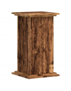 Supporto per Piante Legno Vecchio 33x33x60 cm Legno Multistrato