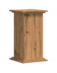 Supporto per Piante Rovere Artigianale 33x33x60 cm Truciolato