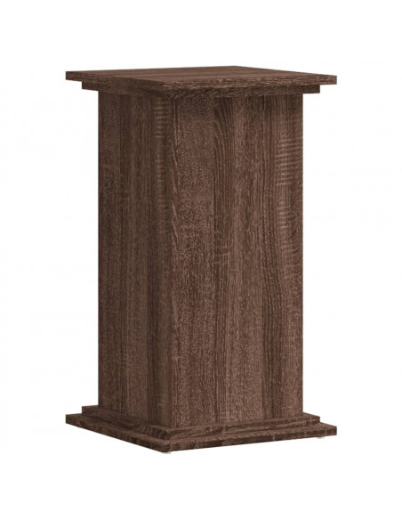 Supporto per Piante Rovere Marrone 33x33x60cm Legno Multistrato
