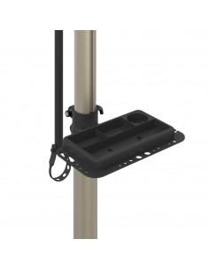 Supporto per Riparazione Bici Regolabile 120-165 cm Alluminio