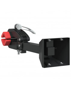 Supporto Riparazione Bici da Parete Pieghevole in Acciaio