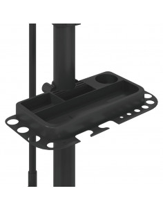 Supporto Riparazione Bici Regolabile 108-188 cm Blu in Acciaio