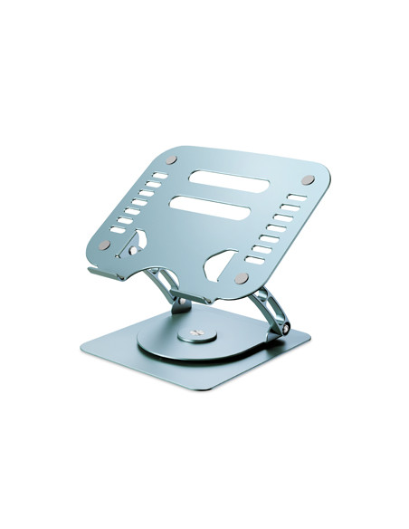 SUPPORTO SOLLEVA NB ATLANTIS P022-LS02-AGP fino 16" ALTEZZA ED INCLINAZIONE REGOLABILE BASE GIREVOLE 360° ALLUMINIO