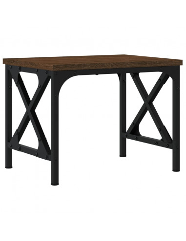 Supporto Stampante Rovere Marrone 40x30x31 cm Legno Multistrato