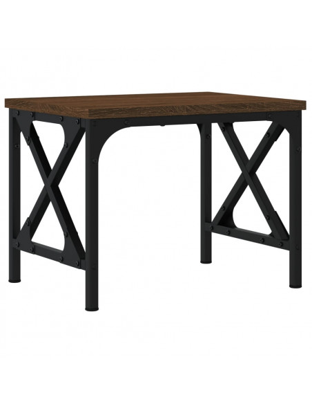 Supporto Stampante Rovere Marrone 40x30x31 cm Legno Multistrato