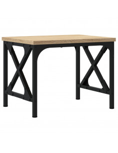 Supporto Stampante Rovere Sonoma 40x30x31 cm Legno Multistrato