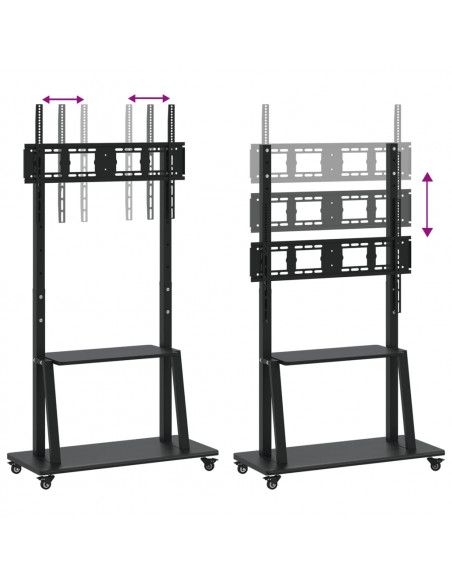 Supporto TV con Ruote Schermo 32"-90" Max VESA 800x600 mm 100kg