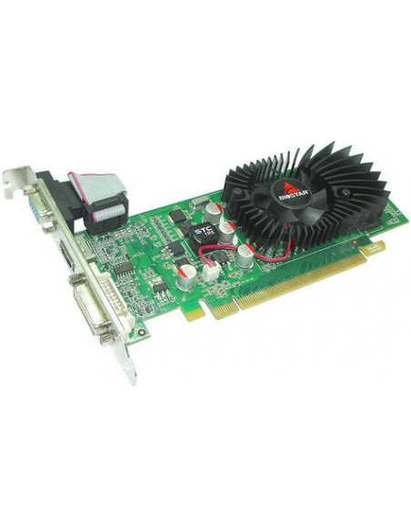 SVGA BIOSTAR NVIDIA G210-1GB D3 LP 1GB DDR3 64Bit VGA+DVI+HDMI PCI-E