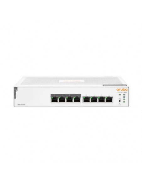 SWITCH ARUBA INSTANT ON JL811A 1830-8G MANAGED POE+ (65W) 4X10/100/1000 + 4X10/100/1000 POE+ GARANZIA A VITA