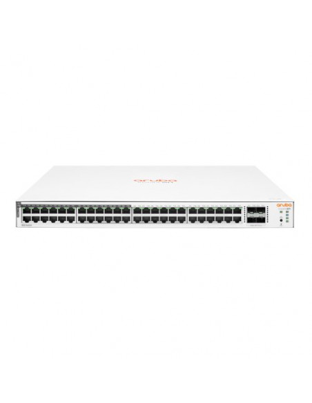 SWITCH ARUBA INSTANT ON JL815A 1830-48G MANAGED POE+ (370W) 24X10/100/1000 + 24X 10/100/1000 POE + 4XSFP 1GBE GARANZIA A VITA
