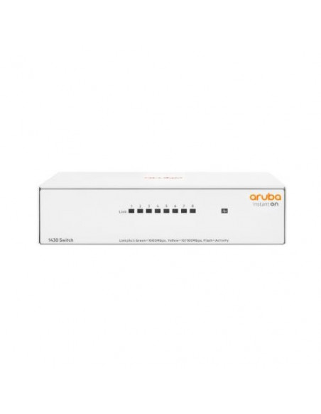SWITCH ARUBA INSTANT ON R8R45A 1430 UNMANAGED 8 PORTE 10X100X100