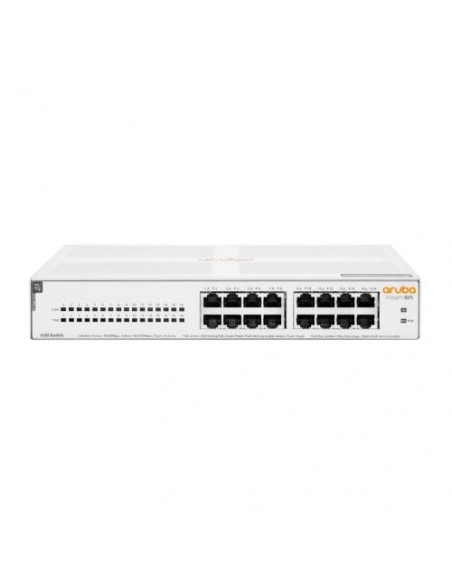 SWITCH ARUBA INSTANT ON R8R48A 1430 UNMANAGED 16 PORTE 10X100X1000 CLASS4 POE 124W