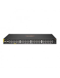 SWITCH HPE JL675A ARUBA 6100 48 PORTE 10/100/1000 POE+ (370W) + 4X 1GB/10GB SFP+ GAR A VITA