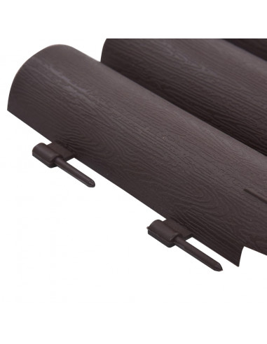 Bordature per Prato 36 pz Marroni 10 m in PP