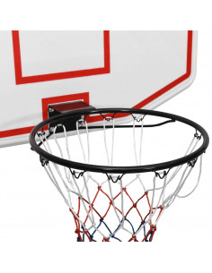 Tabellone da Pallacanestro Bianco 71x45x2 cm Polietilene