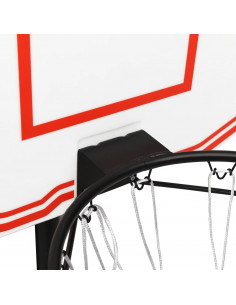 Tabellone da Pallacanestro Bianco 90x60x2 cm Polietilene