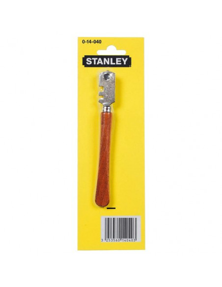 Taglia vetro Stanley 0 14 040 Testa 6 Rotelle Acciaio