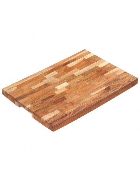 Tagliere 60x40x4 cm in Legno Massello di Acacia