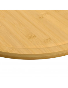 Taglieri 6 pz Ø40x1,5 cm in Bambù