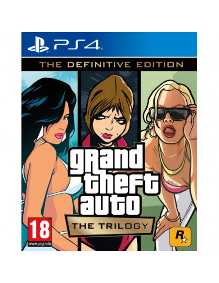 TAKE TWO INTERACTIVE PS4 GRAND THEFT AUTO TRILOGY