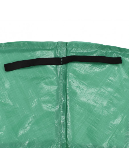 Tampone di Sicurezza PE Verde per Trampolino Rotondo di 3,05 m