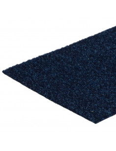 Tappeti Adesivi Rettangolari per Scale 15 pz 76x20 cm Blu
