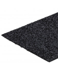 Tappeti Adesivi Rettangolari per Scale 15 pz 76x20 cm Grigio