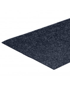 Tappeti Adesivi Rettangolari per Scale 15pz 60x25 cm Grigio Blu