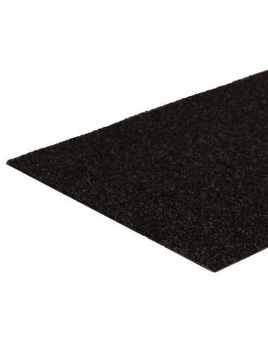 Tappeti Adesivi Rettangolari Scale 15 pz 60x25 cm Marrone Scuro